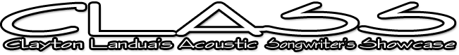 Clayton Landua's Acoustic Songwriter's Showcase