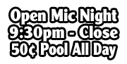 Open Mic Night